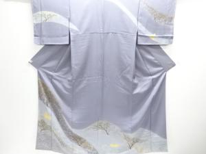 木立模様訪問着